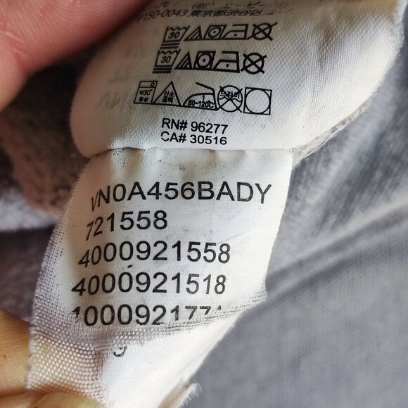 Vans Hoodie men's size S grey with graphic design, teddy fleece - Picture 6 of 11